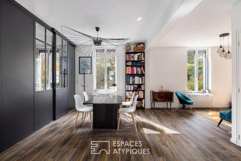 Maison rénovée avec jardin et dépendances