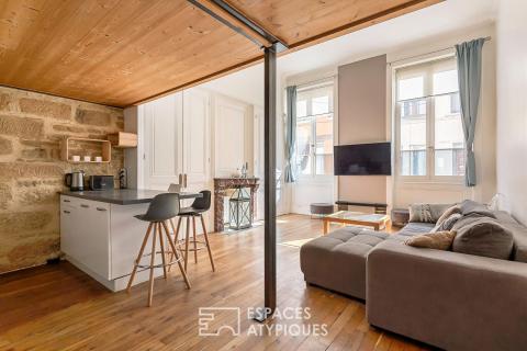 Canut avec terrasse à deux pas de la place de la Croix Rousse