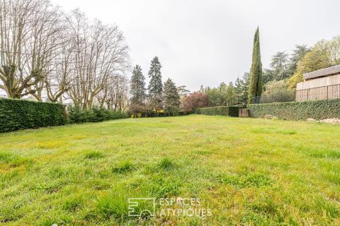 Maison de caractère rénovée grand jardin au sein d&rsquo;une propriété du XIXe siècle