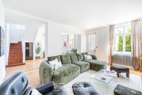 Maison de charme rénovée avec piscine au coeur d&rsquo;un parc arboré