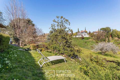 Maison familiale au coeur d&rsquo;un domaine privée