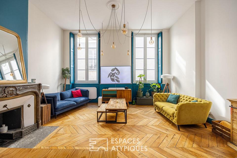 Appartement entièrement rénové par un architecte à quelques pas de la Place Bellecour