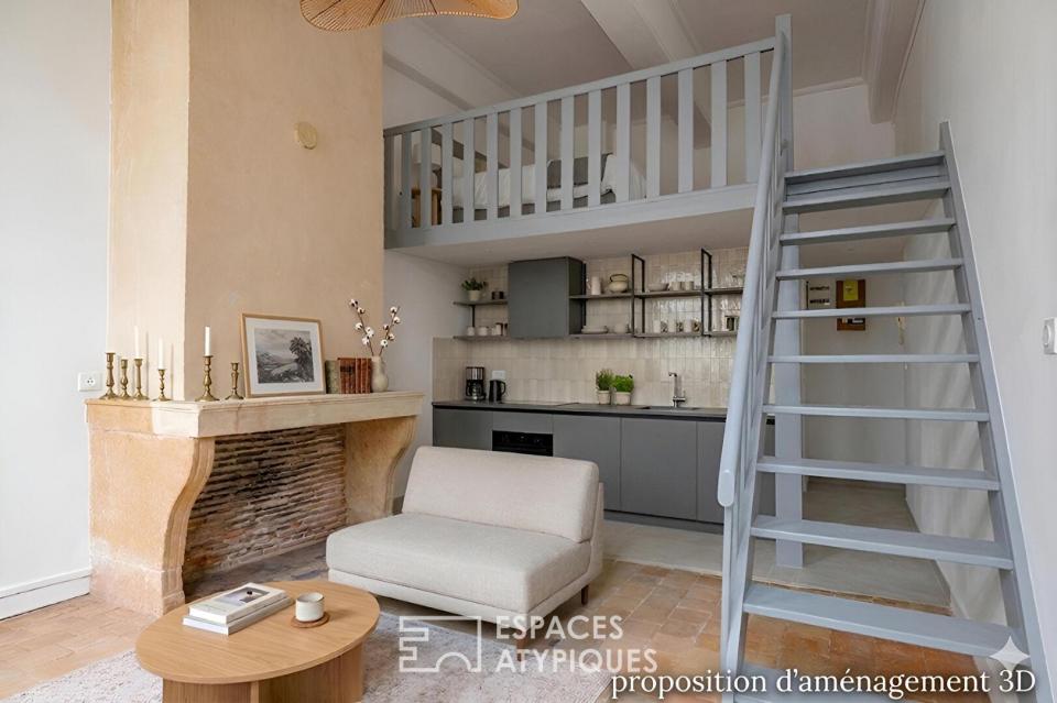 Studio rénové à proximité immédiate de la Place Bellecour