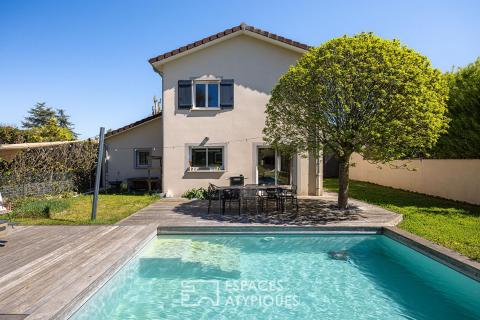 Villa moderne avec piscine à Villette d&rsquo;Anthon