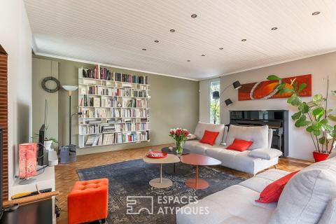 Maison d&rsquo;architecte moderniste – Tassin Bourg