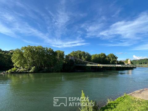 Appartement d&rsquo;exception en bord de Saône – 198 m2