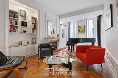 Appartement ancien rénové en plein coeur du quartier Ainay