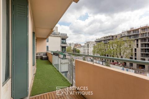 Appartement rénové avec balcon