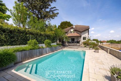 Maison d&rsquo;architecte avec psicine