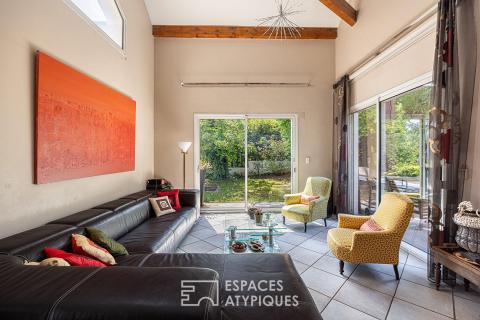 Maison d&rsquo;architecte avec psicine