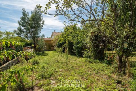 Un appartement comme une maison de ville avec son jardin et son garage