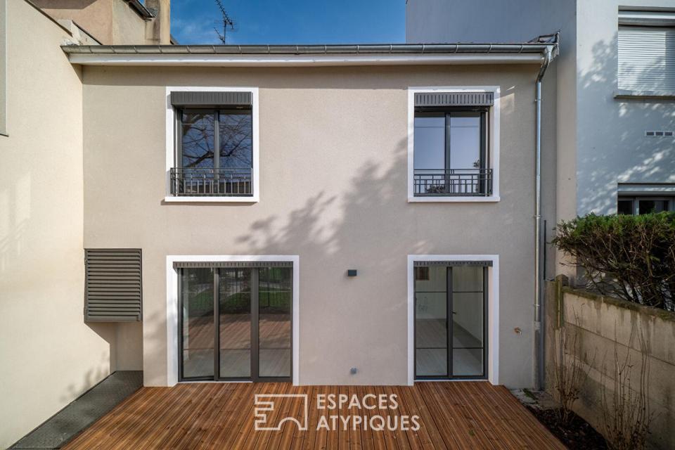 Maison élégante rénovée avec sa terrasse au calme