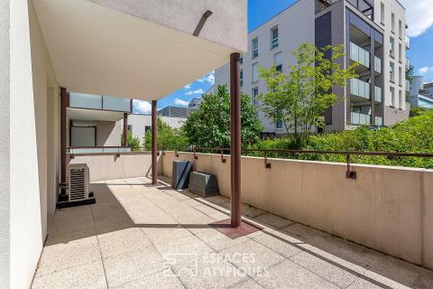 Appartement moderne avec terrasses