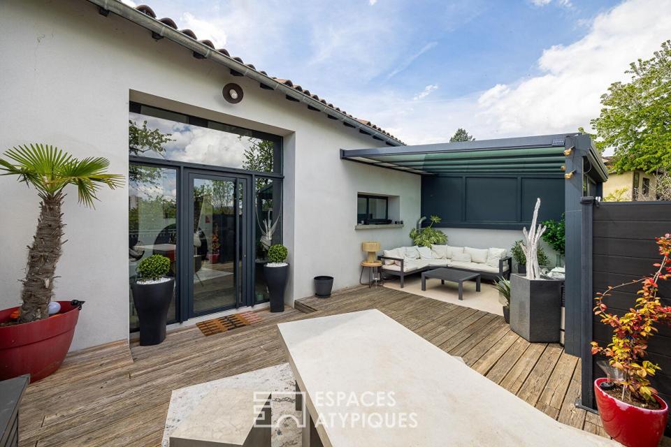 Maison esprit loft à Tassin-la-Demi-Lune