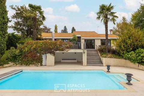 Charming house with swimming pool and unobstructed views in Saint-Didier-au-Mont-d’Or