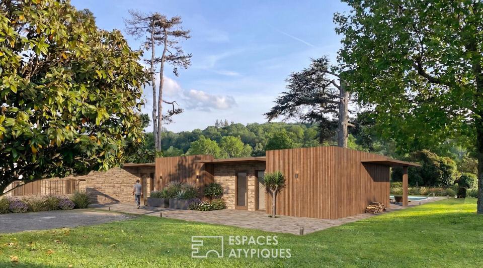 Terrain constructible avec vue - Emplacement exceptionnel