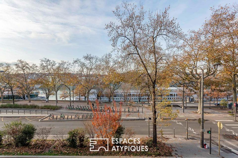Appartement haussmannien au bord du Rhône