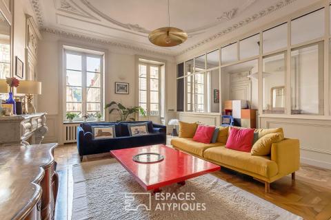 Haussmannien rénové avec balcon quartier Ainay