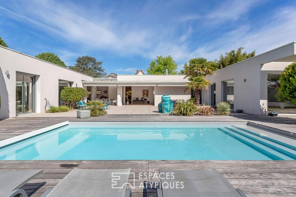 Maison contemporaine d'inspiration californienne