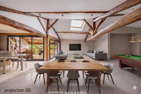 Maison de ville esprit Loft avec terrasse