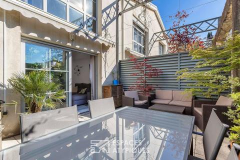 Duplex de caractère esprit loft avec terrasse