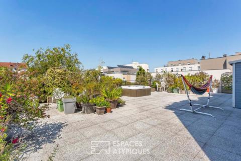 Appartement avec terrasse et jacuzzi