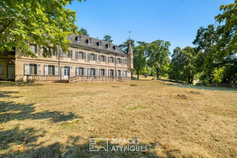 Château des Rozons à rénover avec dépendances et 5 hectares de terrain