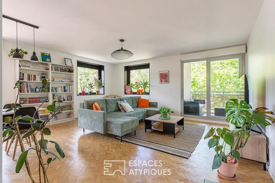 Très bel appartement entièrement rénové avec deux terrasses