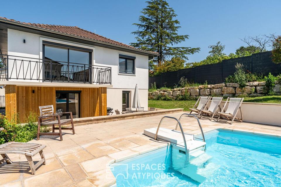 Maison de famille avec piscine