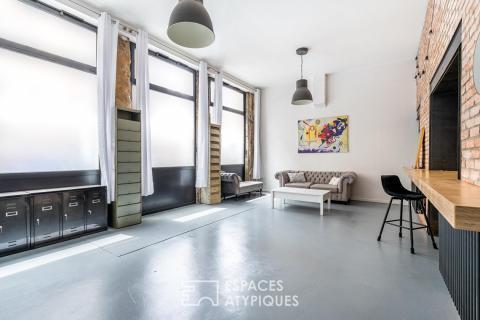 Appartement esprit loft avec terrasse