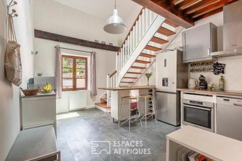 Cozy duplex in the heart of the village of Saint Rambert