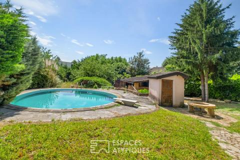 Maison à rafraichir avec piscine au coeur des Monts d&rsquo;Or