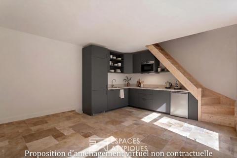 Appartement en duplex avec terrasse au coeur de la croix rousse