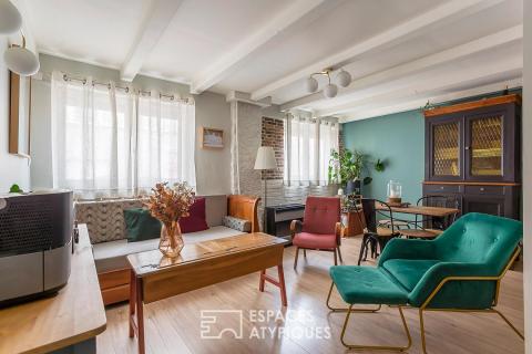 Duplex cosy et pierres apparentes au coeur de Saint-Louis