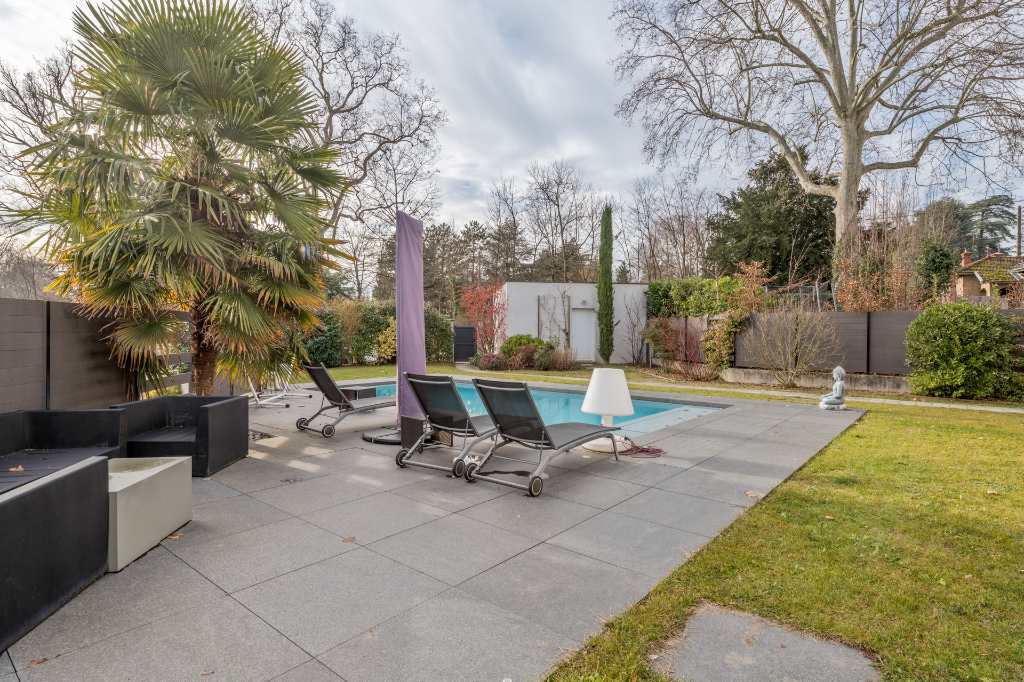 Maison d’architecte avec piscine en hypercentre