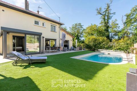 Maison familiale avec piscine