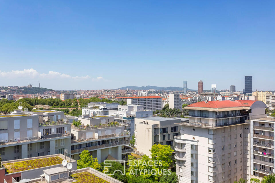 Toit terrasse avec vue