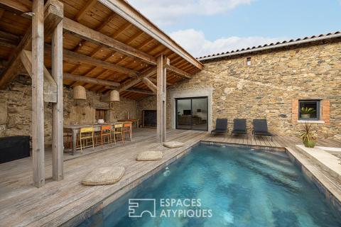 Une ancienne grange sublimée par une rénovation contemporaine