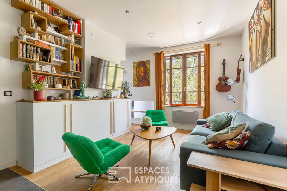 Harmonie et quiétude en duplex au coeur du 8e
