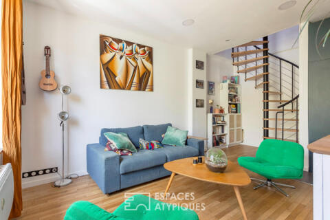 Harmonie et quiétude en duplex au coeur du 8e