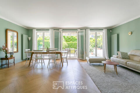 Architect-designed renovation with garden in the heart of Montchat