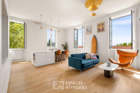 Appartement de caractère, entre cachet de l&rsquo;ancien et rénovation d&rsquo;architecte