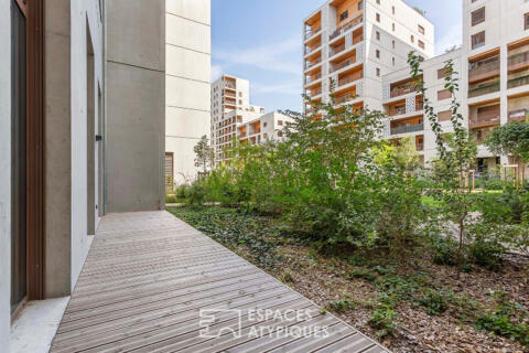 Appartement contemporain avec terrasse au coeur de la ZAC des Girondins