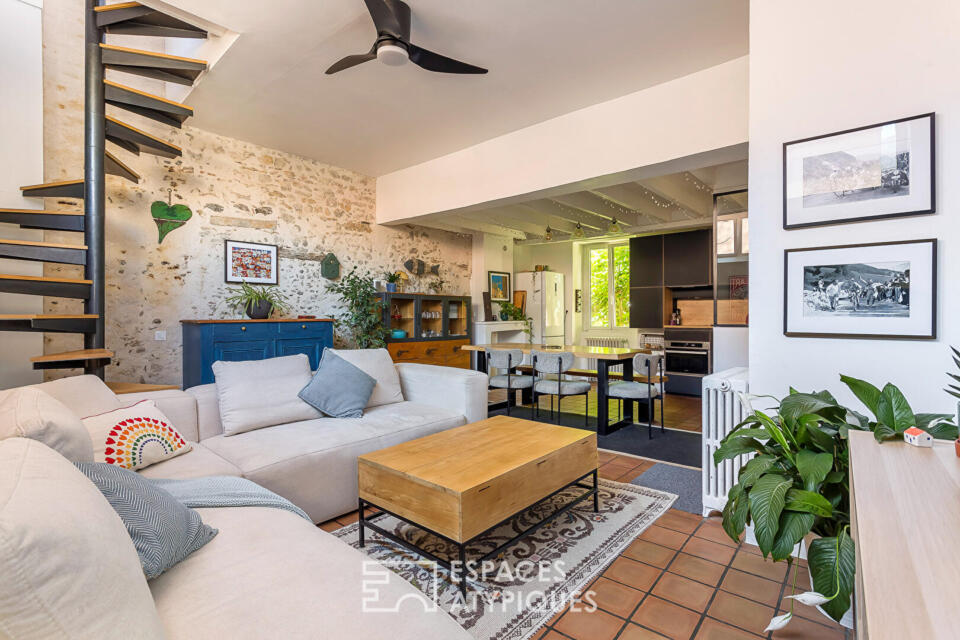 Duplex rénové quartier Saint Georges