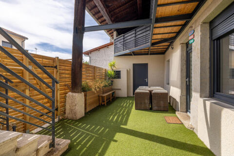 Maison de ville rénovée avec charme de l&rsquo;ancien et confort du contemporain