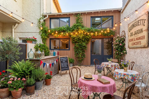 Maison de ville en duplex avec terrasse