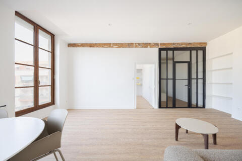 Appartement rénové avec vue Fourvière