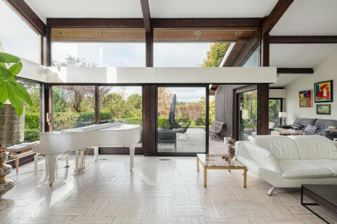 Maison d&rsquo;architecte avec piscine