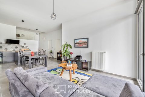 Appartement esprit loft avec terrasse