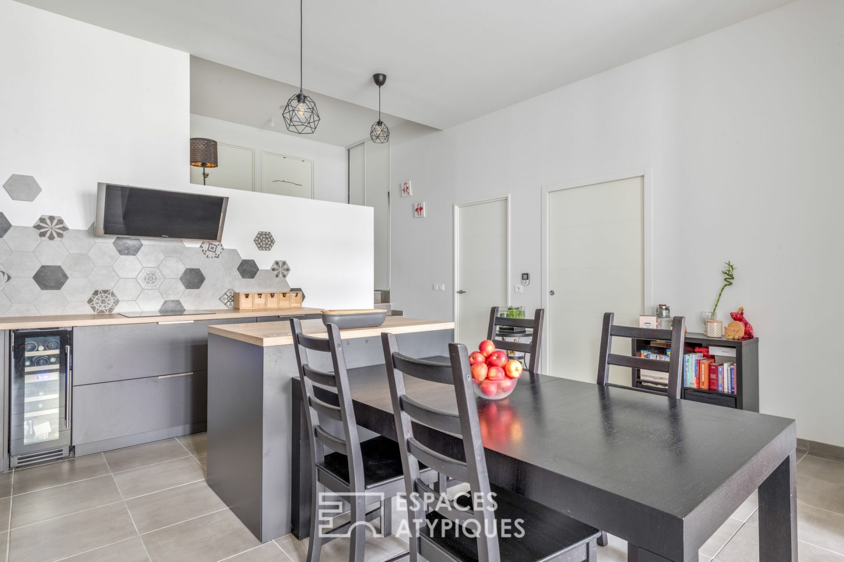 Appartement esprit loft avec terrasse